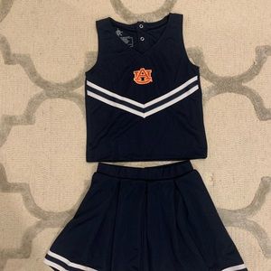 Auburn cheerleader outfit